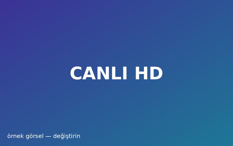 Kaliteli canlı yayın